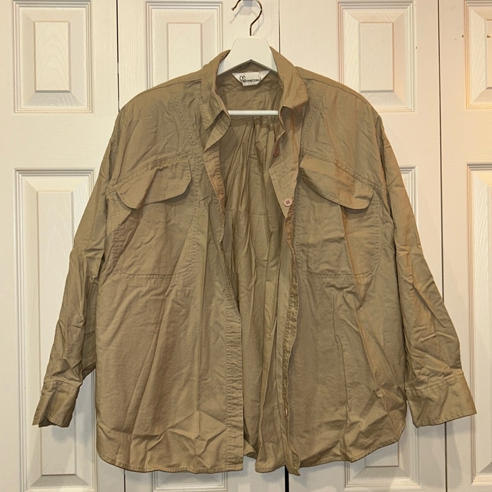Vintage OS International Utility Shirt - 80s/90s Oversized Fit